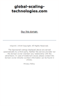 Mobile Screenshot of global-scaling-technologies.com