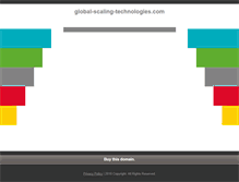 Tablet Screenshot of global-scaling-technologies.com